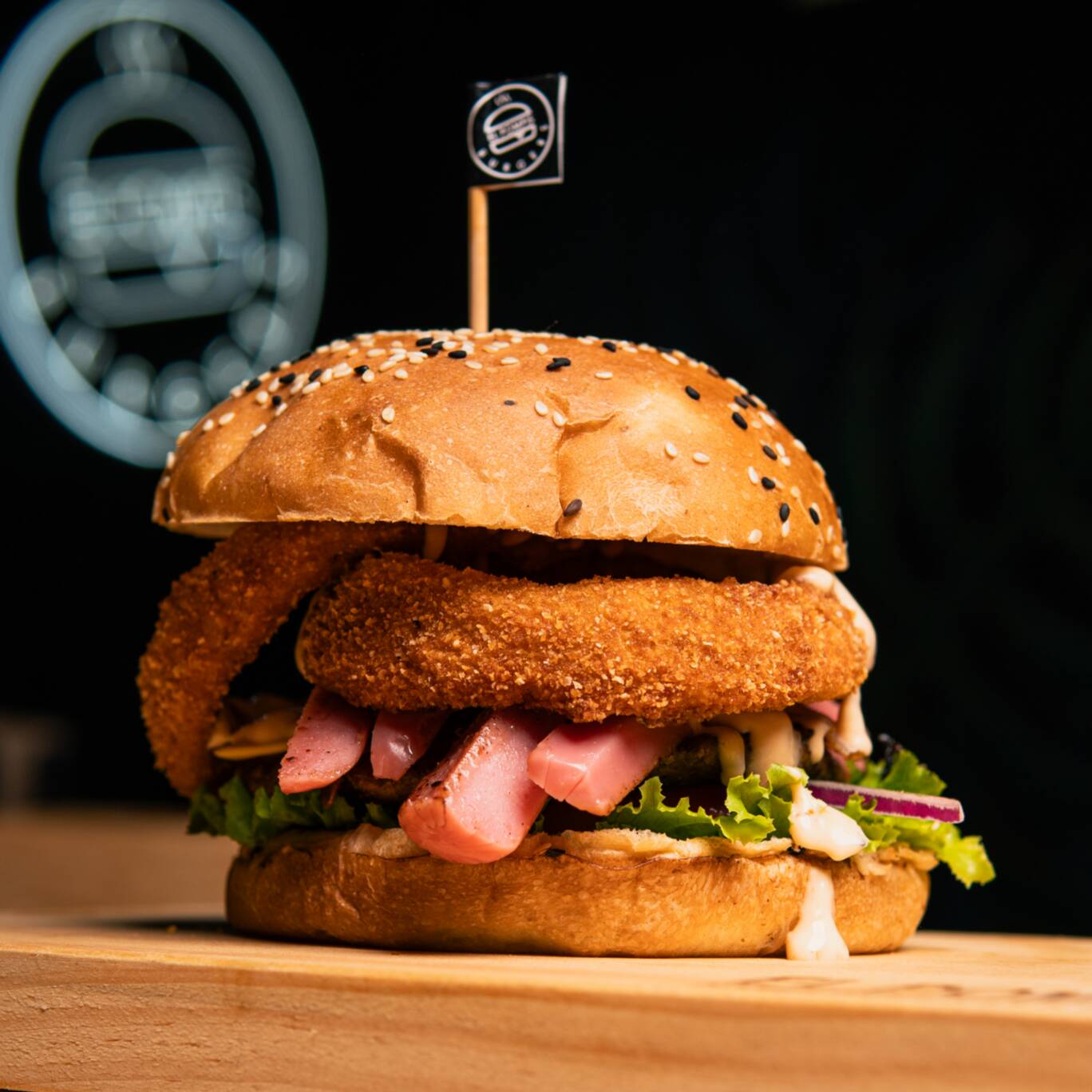 Hamburguesa Atascada