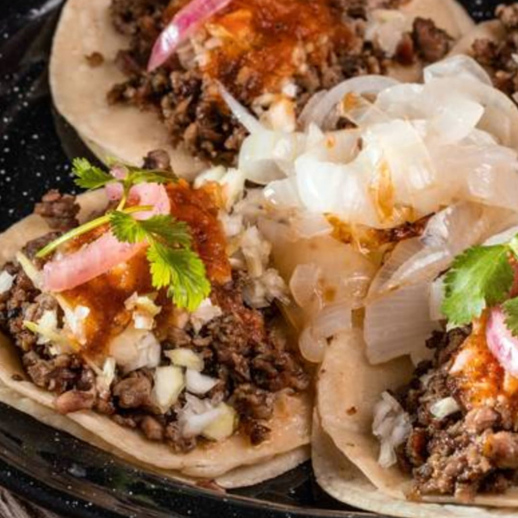 3 Tacos Carne Asada