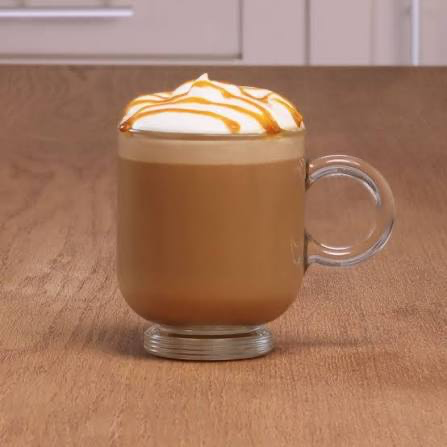 Bebida Caliente Capuchino Caramelo