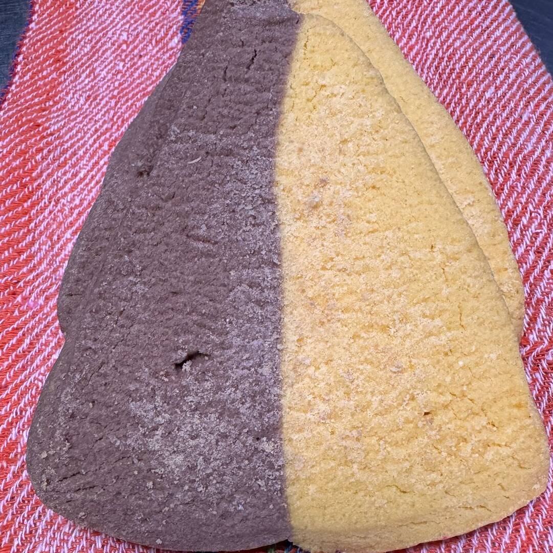 Polvoron De Dos Colores