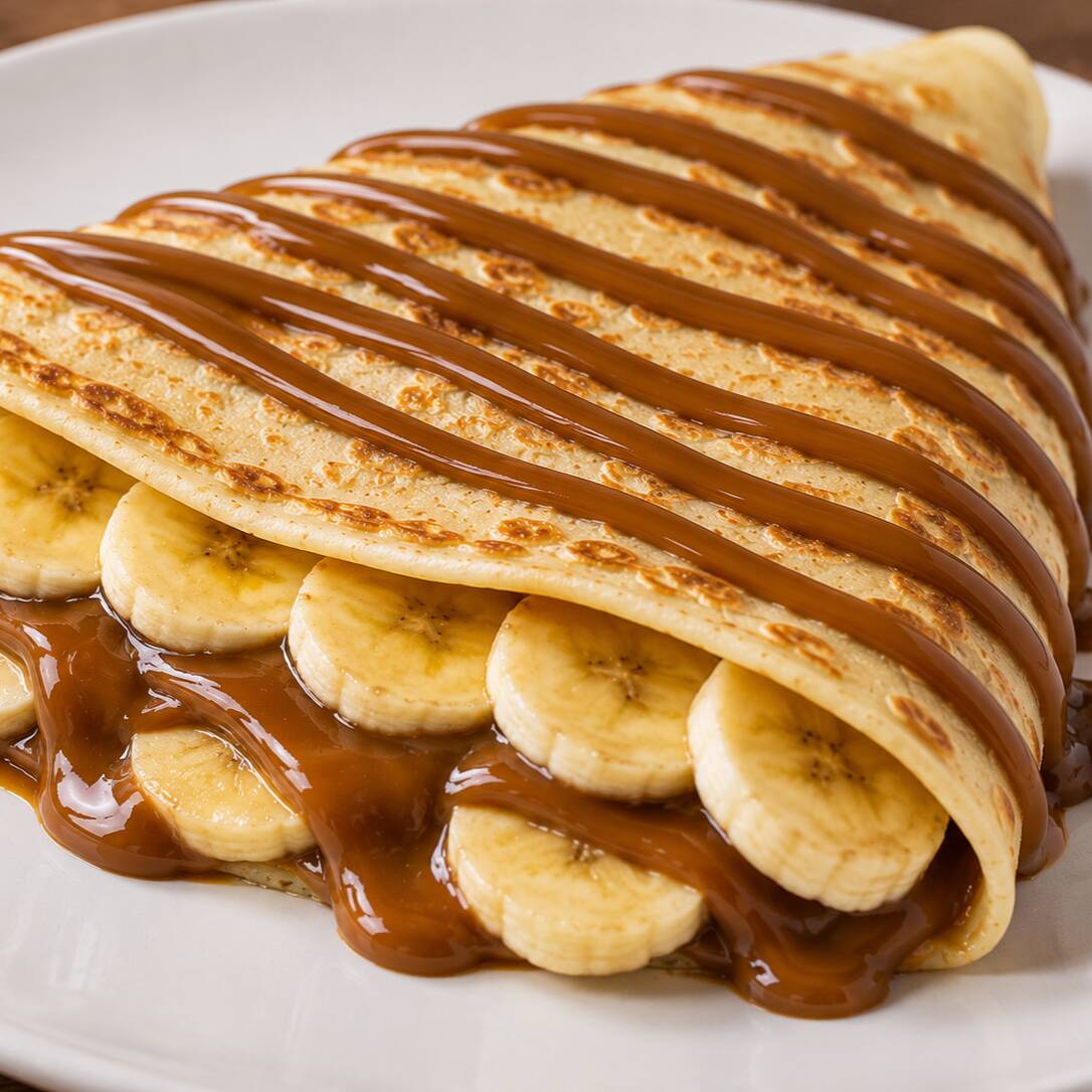 Crepa de Cajeta Plátano
