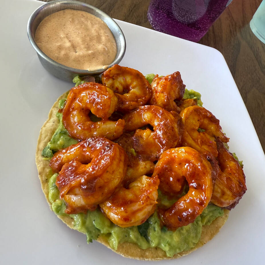 Tostada Enchipotlada