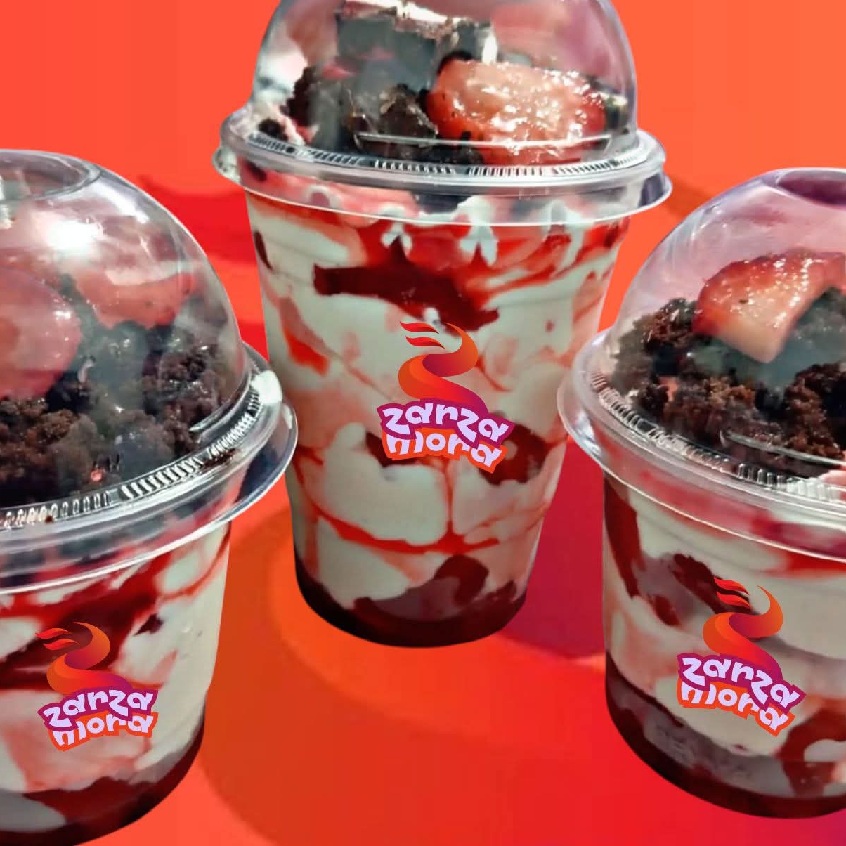 FRESAS CON CREMA CHICA