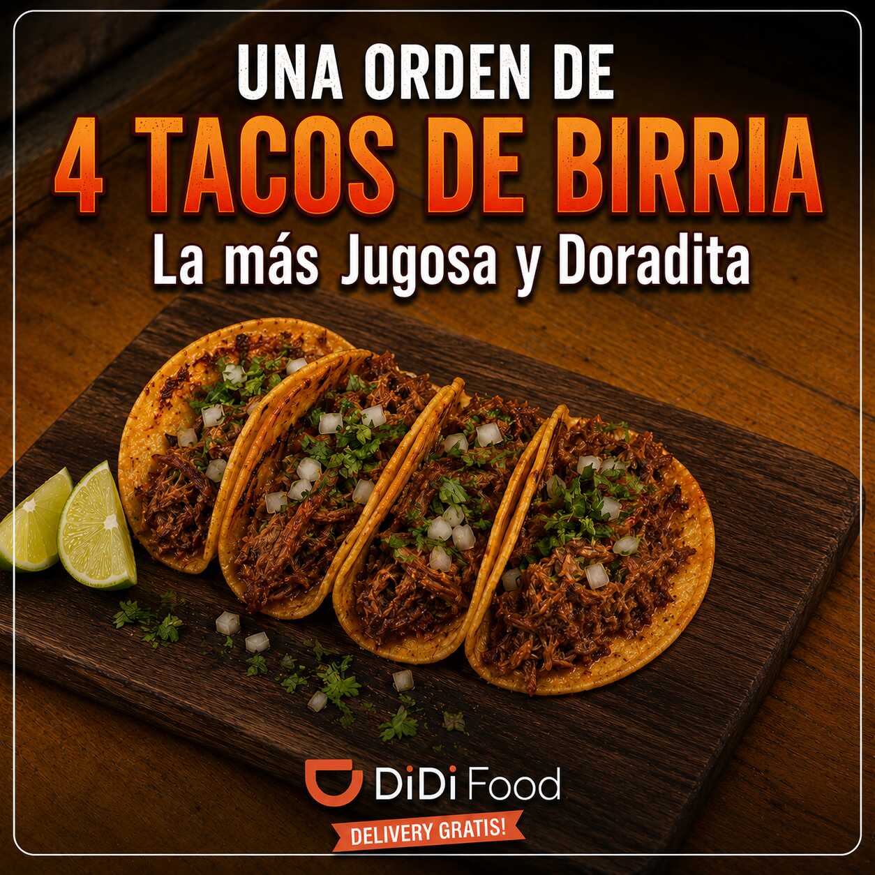 Orden de 4 Tacos