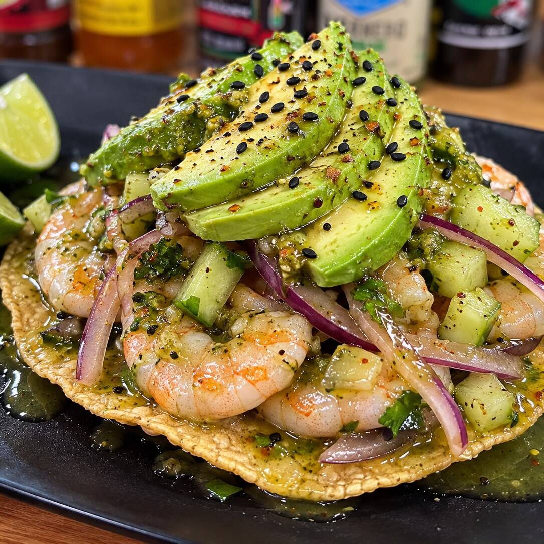 Tostada de Aguachile
