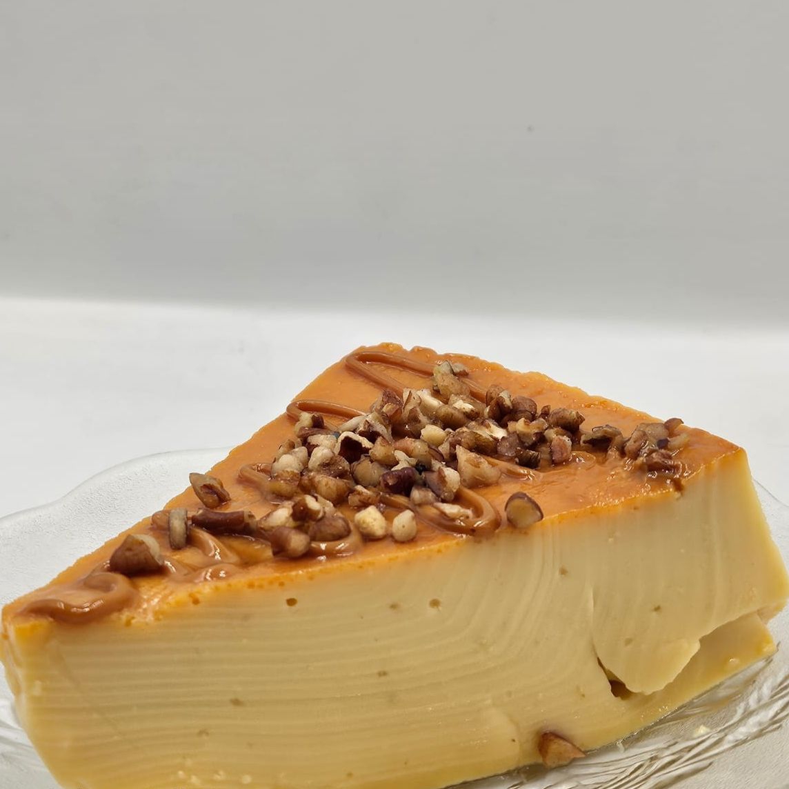 Rebanada de flan+ Malteada