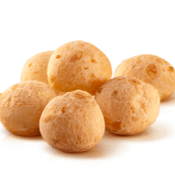 8 unidades de pão de queijo