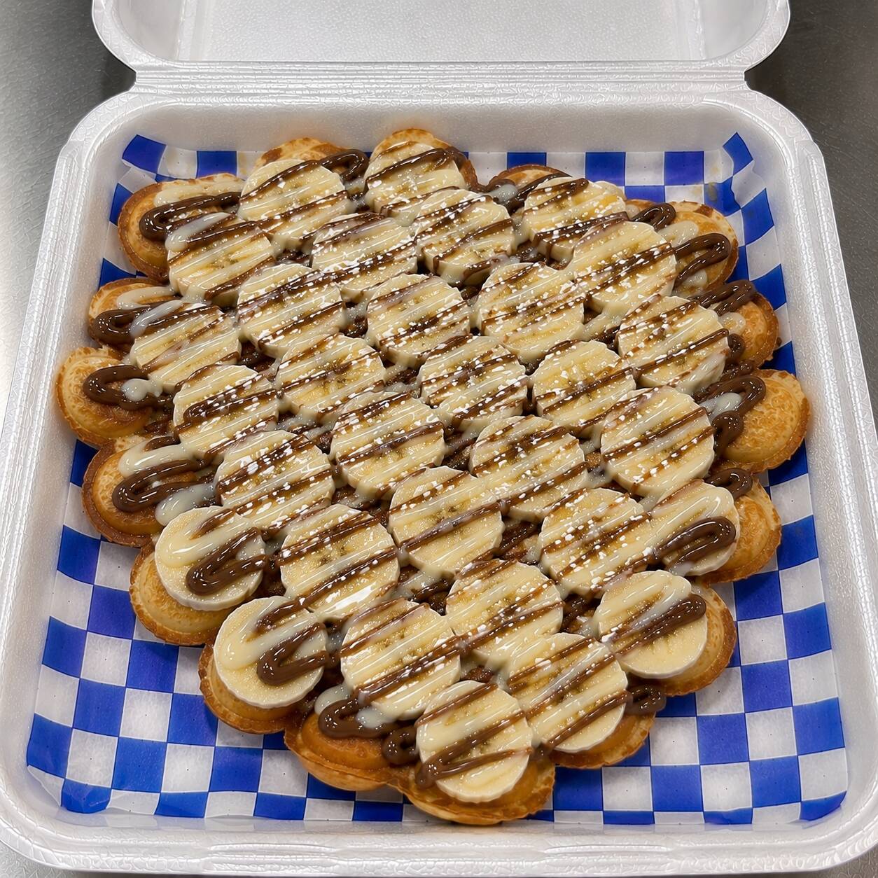 Waffle Plátano&Nutella