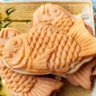 Taiyaki de fresa