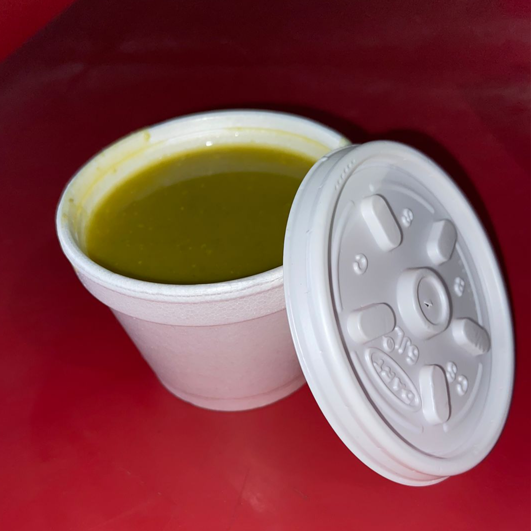 Vasito de Salsa para 20 Taquitos