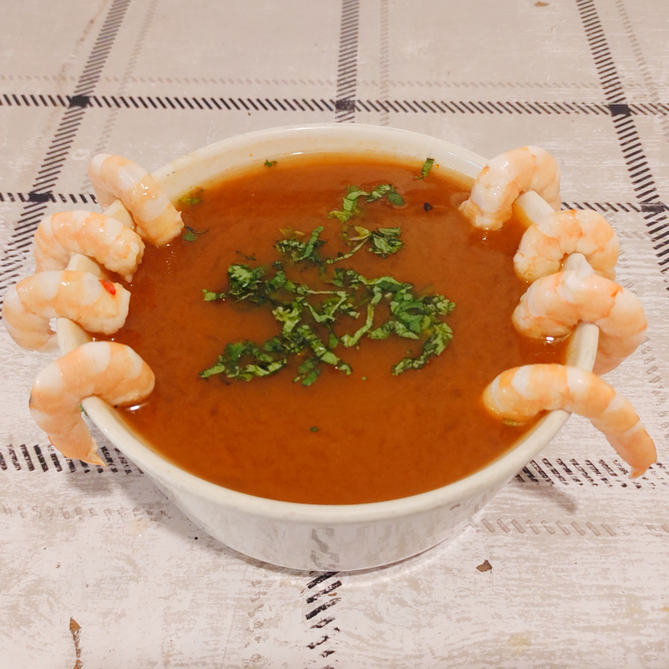 Caldo de Camarón en Pulpa Pelado