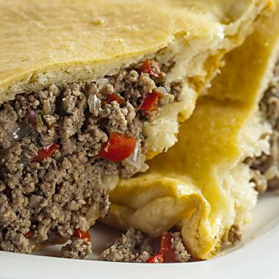 CARNE MOIDA E QUEIJO