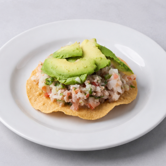 Tostada de Ceviche