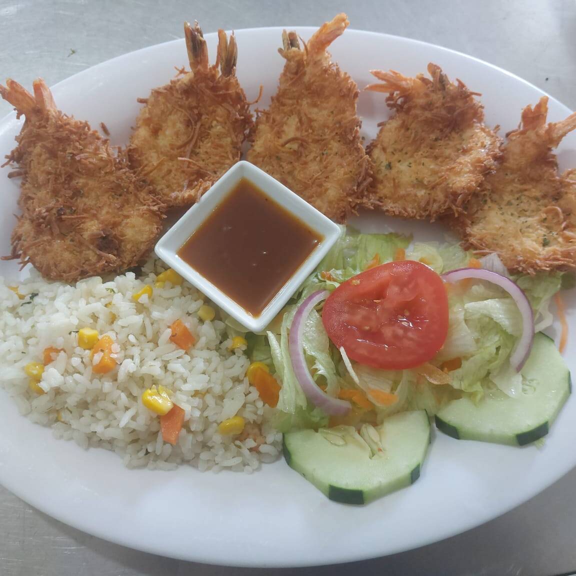 Camarones al Coco