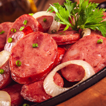 acompanhamento arroz feijão farofa macarrão e legumes