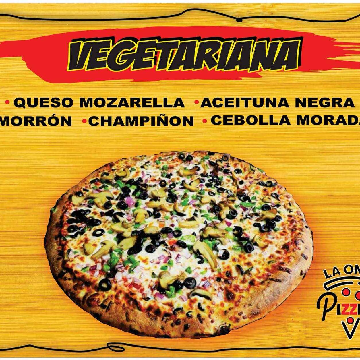 Pizza Personal Vegetariana