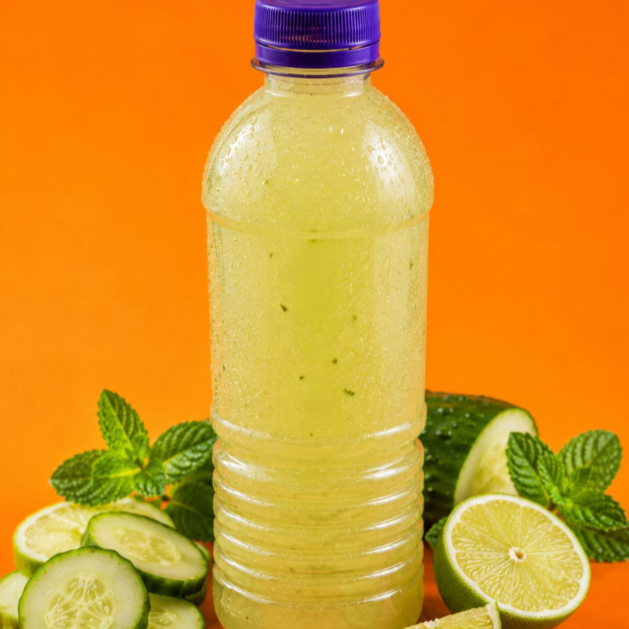 Agua de Pepino y Limón