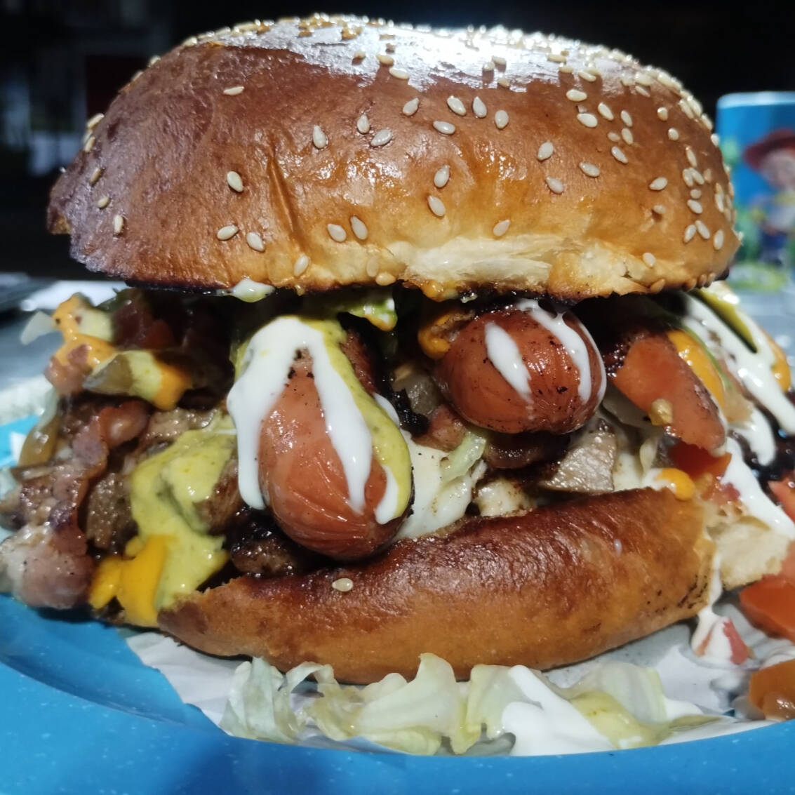 Hamburguesa Carne asada