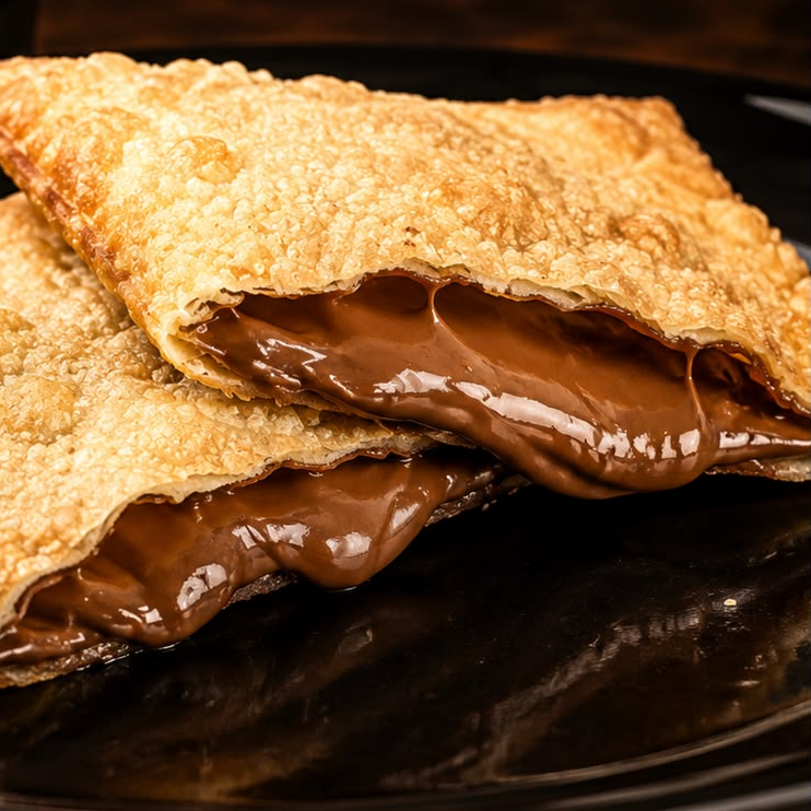 Recheado com a irresistível Nutella®, proporcionando uma explosão de cremosidade e sabor a cada mordida.