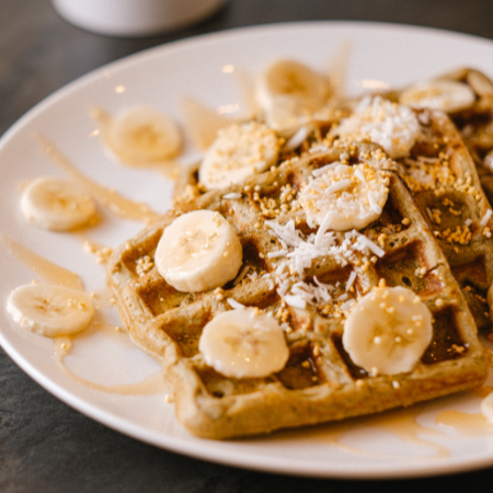 Waffles Matcha