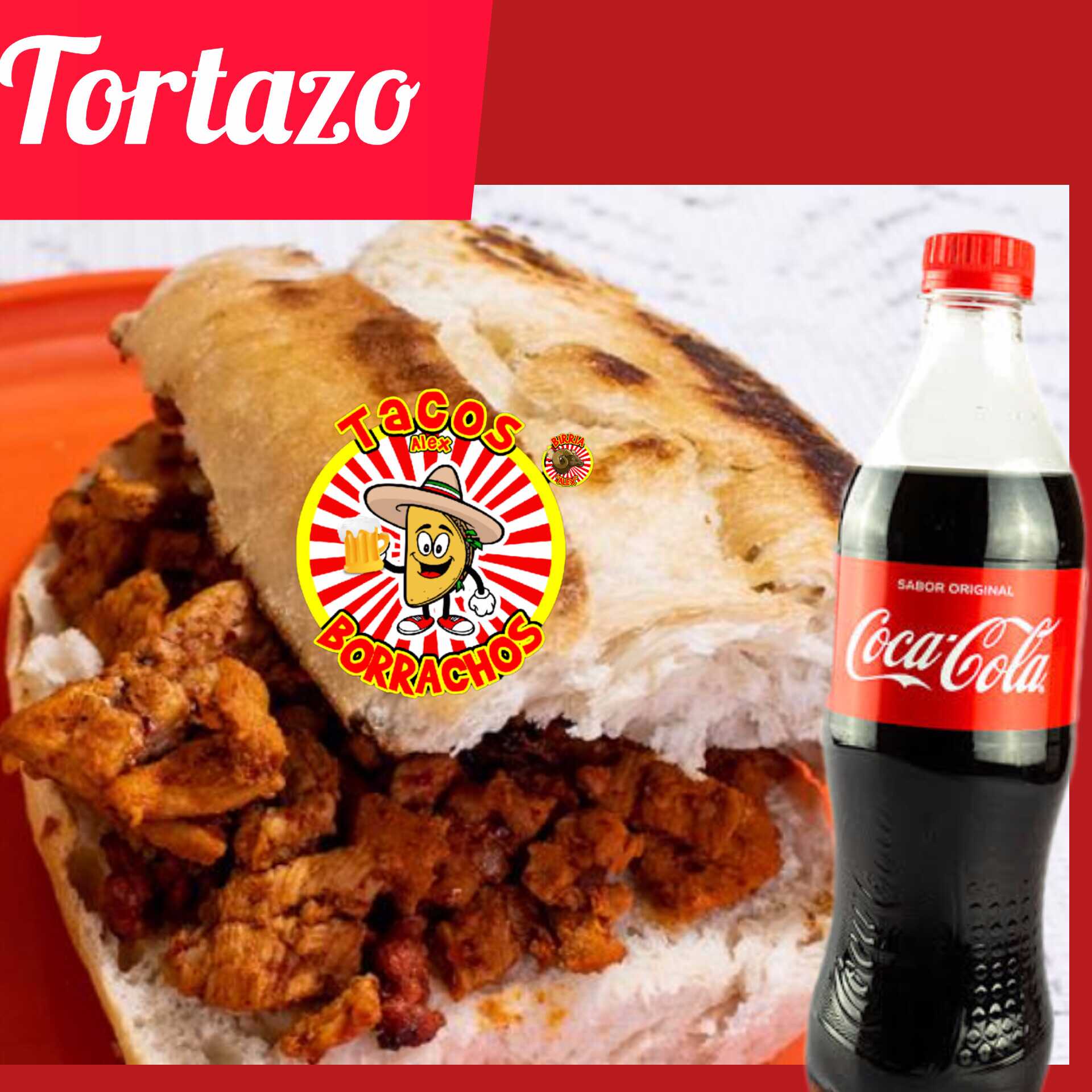 Combo DiDi Torta de Chorizo + Coca Cola 600 Ml