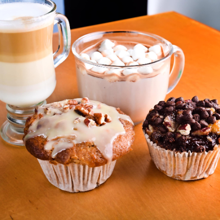 Muffin con masa madre