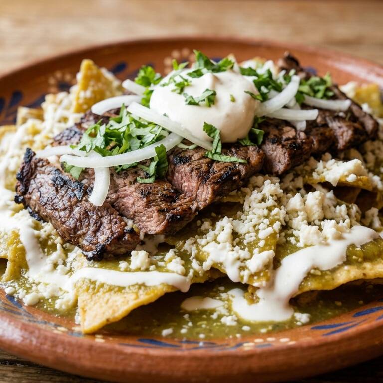 CHILAQUILES BISTECK