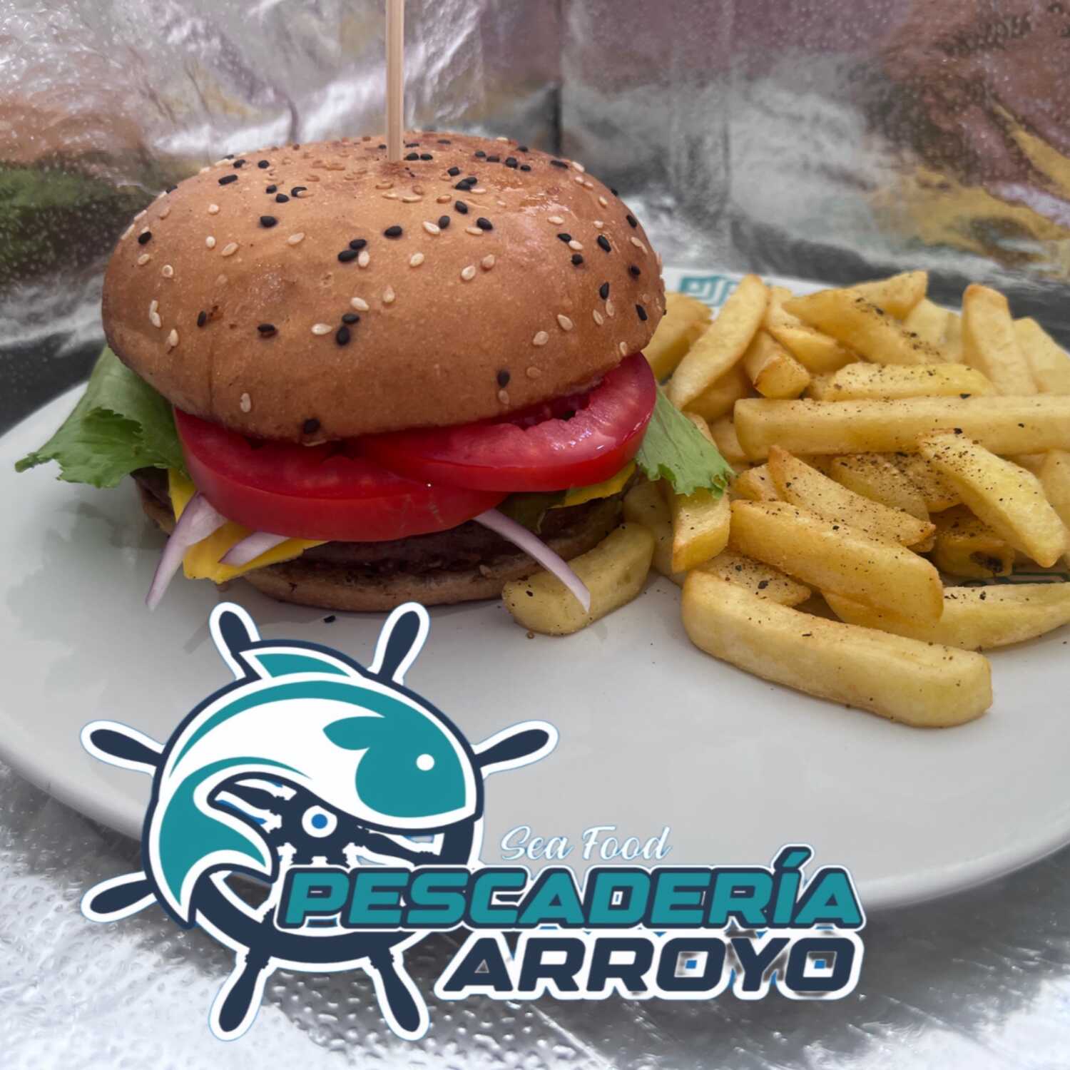 HAMBUERGUESA DE CAMARON