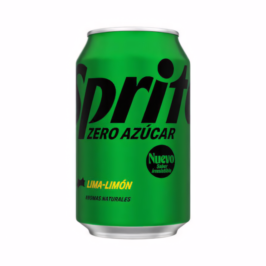Lata 355 ml de Sprite Zero
