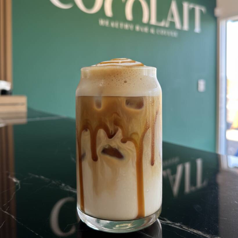 Caramel en las rocas