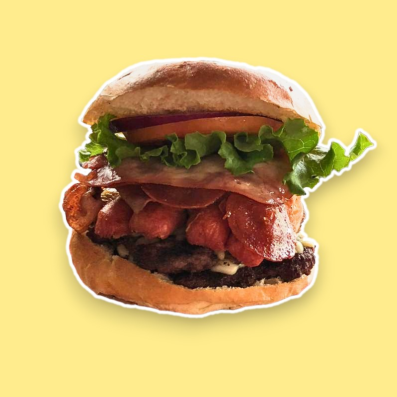Hamburguesa Spider Man