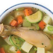 Topper de Consome de Pollo 1/2L (con pollo)