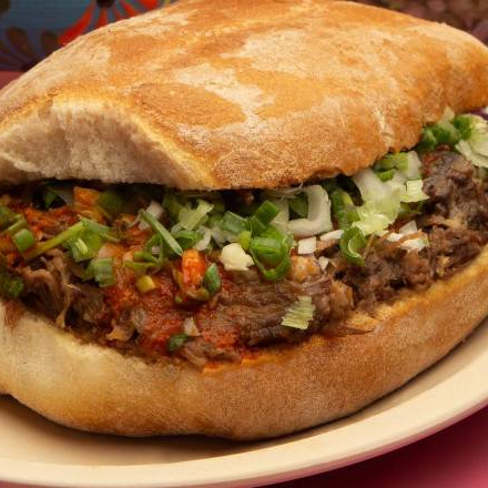Lonche Especial Barbacoa (C/Queso)