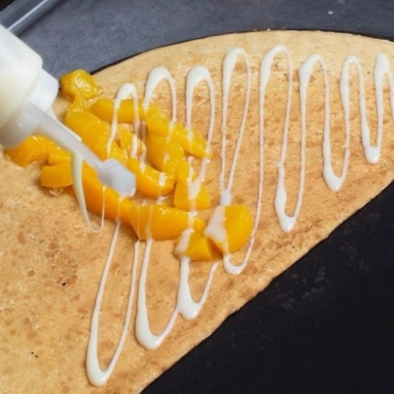 Crepa de Lechera y Durazno