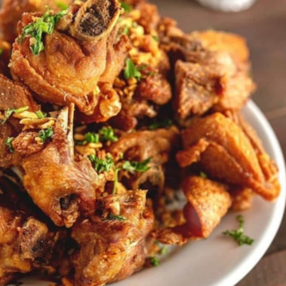 frango temperado Grande(cebolinha e pimenta biquinho )