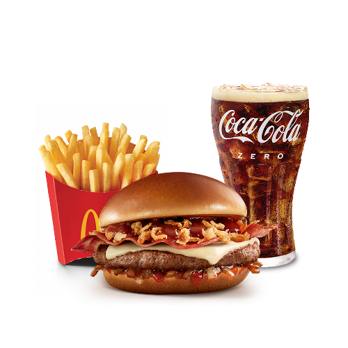 McCombo Mediano Crispy Onion Barbecue 1 Carne