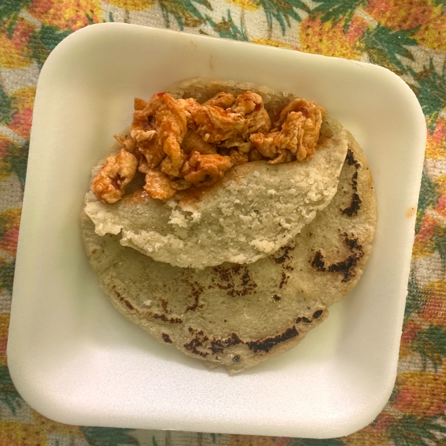 Gordita de Chile de Huevo