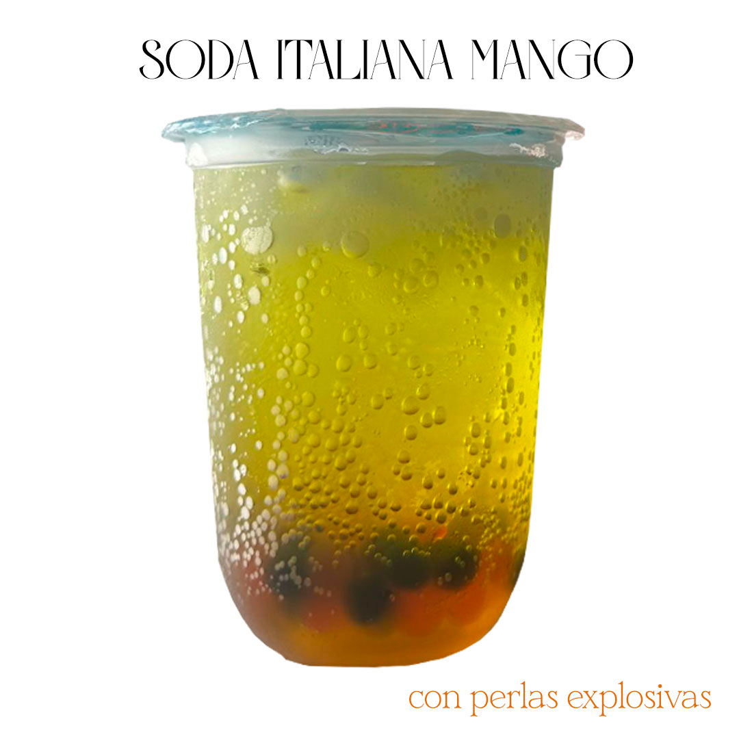 Soda Italiana de Mango