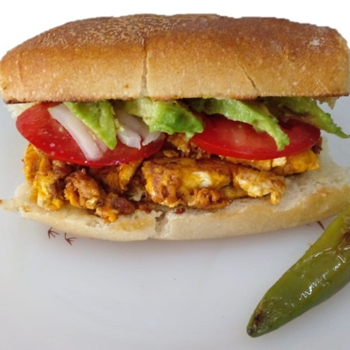 Torta de Huevo con Lomo