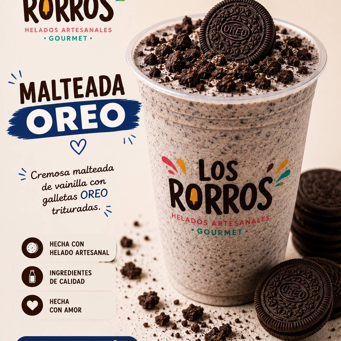 MALTEADA OREO