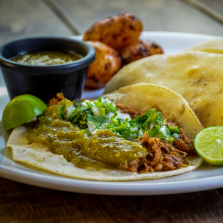 TACO DE BARBACOA NORTEÑA