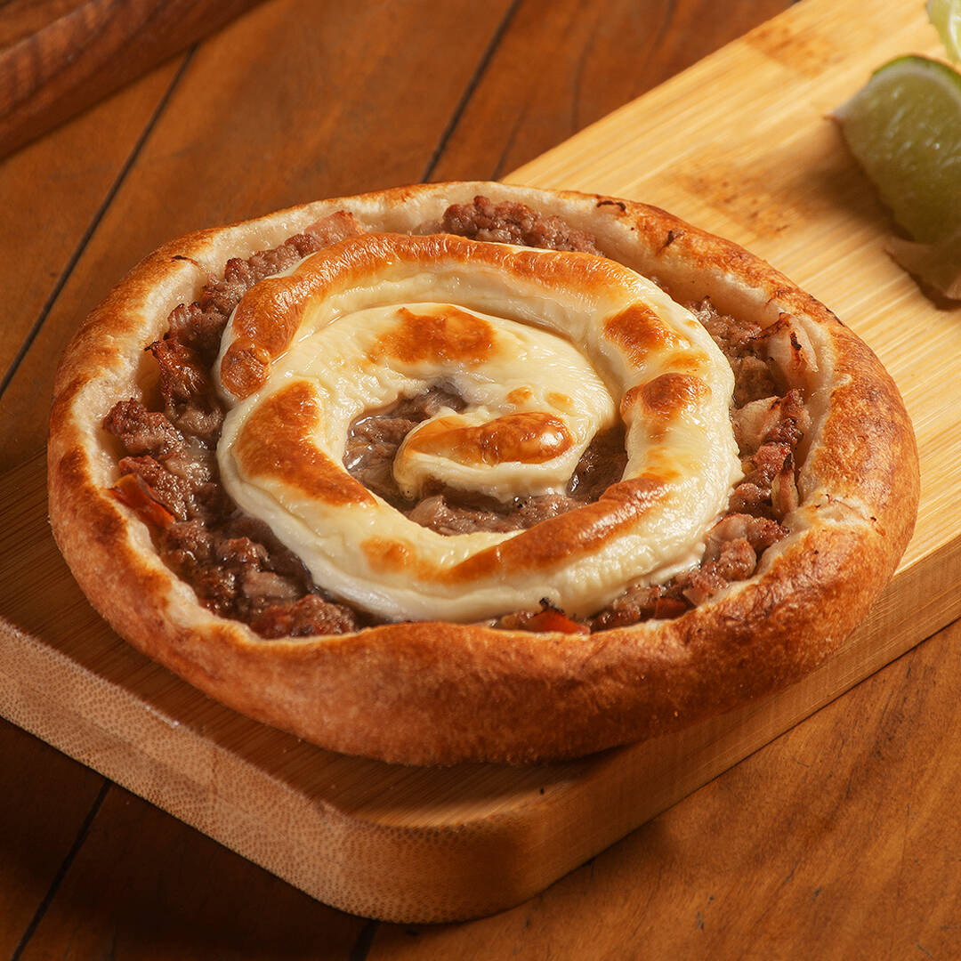 Carne artesanal com Catupiry Original