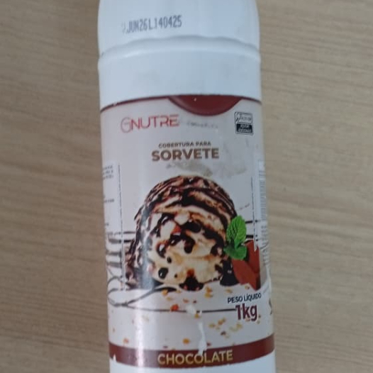 Cobertura de Chocolate 1KG- Marca pode variar