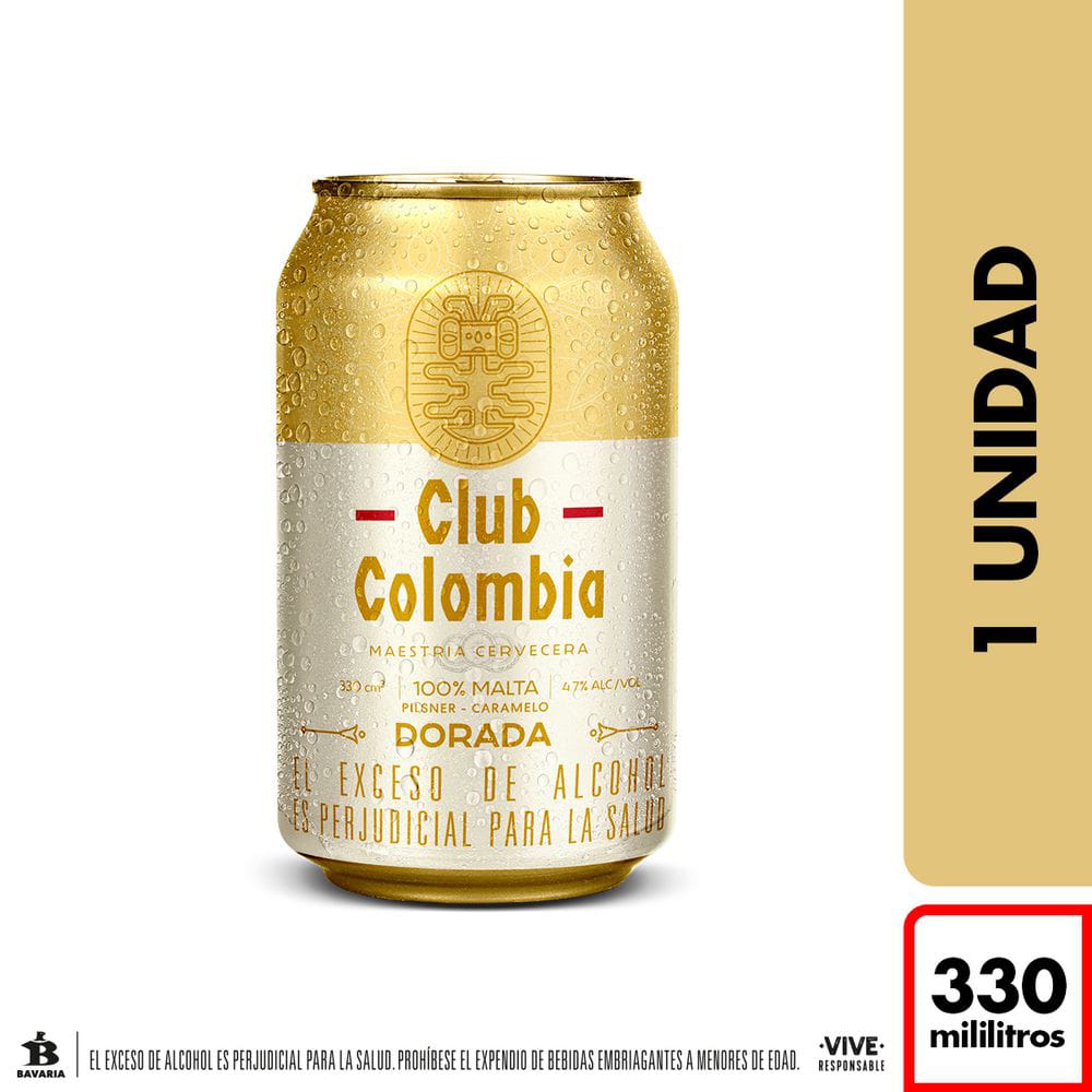 Cerveza Club Dorada Lata
