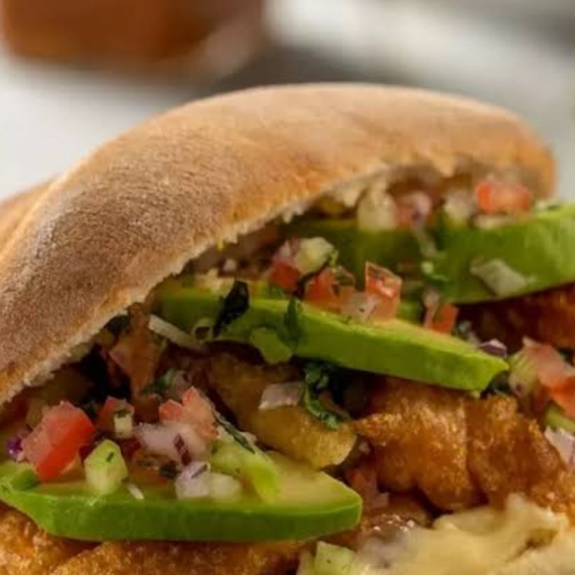 Torta de filete empanizado