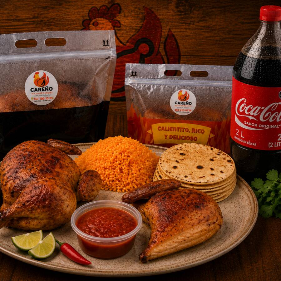 Combo Patrón Careño con Refresco 2 L