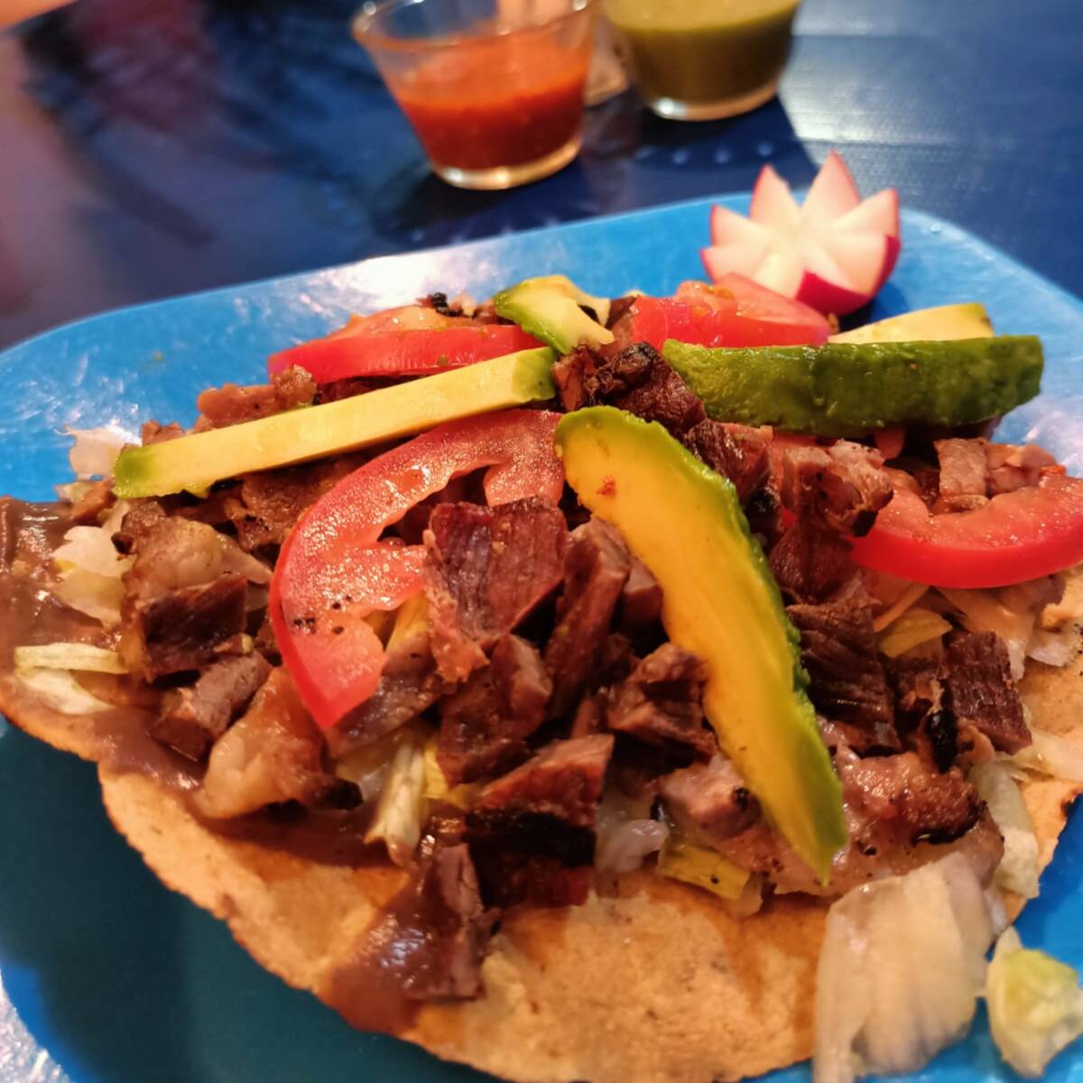 TOSTADA DE TASAJO