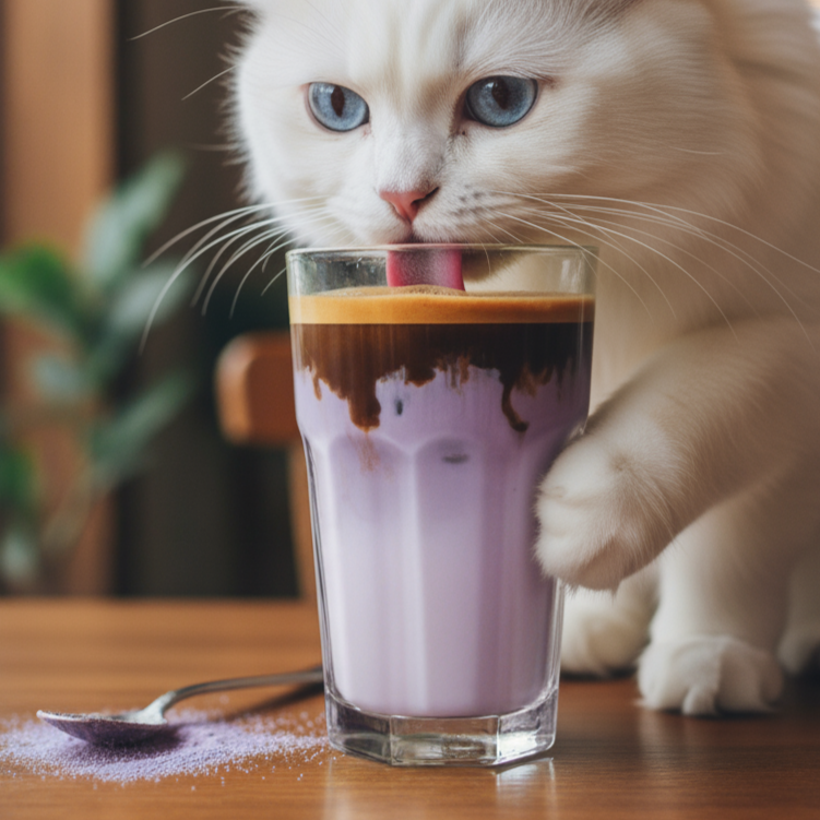Taro Espresso Latte