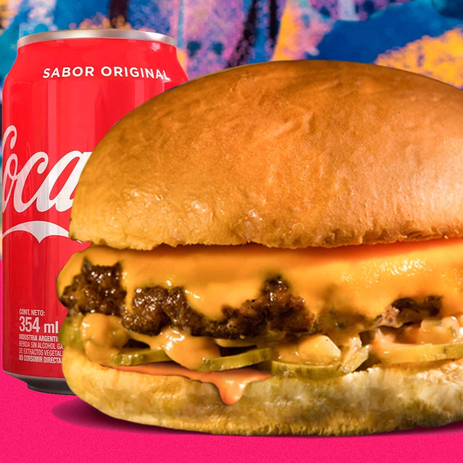 Combo Cheese Real Burger + Bebida
