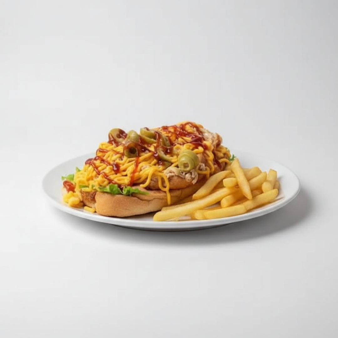 Pao Especial, 03 Salsicha, Presunto, Mussarela, Milho, Tomate, Batata Frita, Passas, Abacaxi, Catupiry, Chedaar